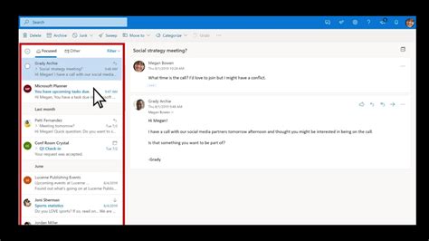 Get to know Outlook on the web .